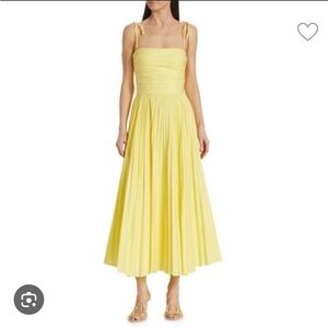Jonathan Simkhai Sunny Yellow Maxi Dress